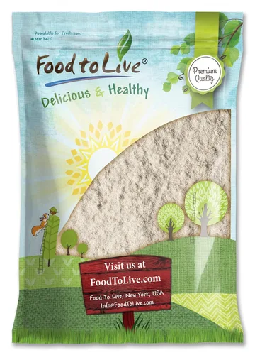 Vista 7 de Food to Live Harina de pastelería fina blanca sin blanquear, 12 onzas, molida a piedra de bayas de trigo integral blancas suaves, finamente molidas