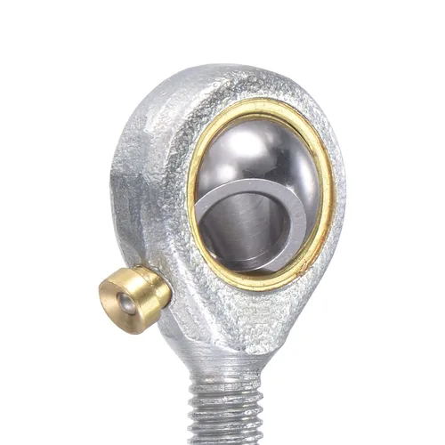 Vista 5 de uxcell 2 unids POS5 Rodamiento de extremo de varilla esférico de 0.197 in de diámetro de junta autolubricada M5x0.8 Conector de rosca macho de mano