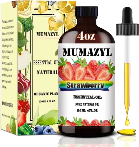 Vista 62 de Aceite esencial de manzana, aceite de manzana 4 onzas líquidas 120ML para difusor, humidificador, yoga, limpieza, bricolaje, velas, fabricación