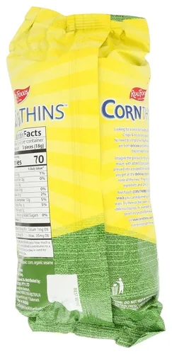 Vista 4 de REAL FOODS Finos de maíz orgánico de sésamo, 5.3 oz