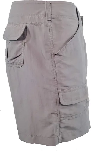 Vista 4 de Beach Outfitters Pantalón corto Challenger para mujer, Gris