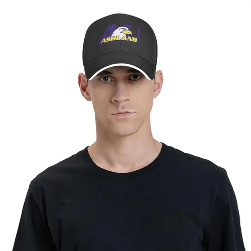 Vista 9 de Ashland University Logo Sandwich Gorra Unisex Clásico Gorra de béisbol unisex ajustable Casquette Dad Hat
