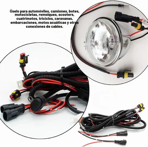 Vista 6 de 64 Kit 1/2/3/4/5/6 Pin Automotive Waterproof Wire Connector with Crimper 1-6pin/64kit With Crimper