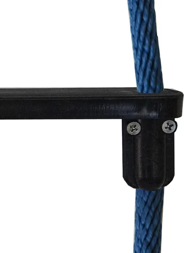 Vista 2 de E-Z-TY Escalera de cuerda reutilizable de 3 peldaños (negro)