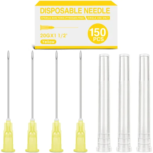 Vista 8 de Paquete de 150 candados Luer de 27 Ga 1/2 pulgadas para laboratorios científicos