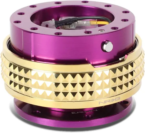 Vista 38 de NRG Innovations SRK-210BK/BK Kit de liberación rápida (cuerpo negro / anillo pirámide negro)