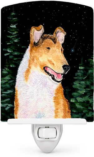 Vista 11 de Tesoros de la Caroline Noche estrellada Chihuahua Luz, 6" x 4," Multicolor Chihuahua 08