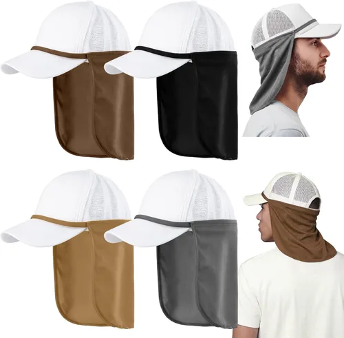 Vista 10 de Tatuo Polaina unisex para el cuello, protección solar, protección solar, multifuncional, 2 en 1, cubierta facial para deportes al aire libre, pesca