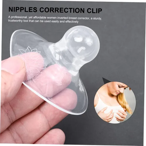 Vista 9 de GALPADA Corrector plano invertido de lactancia materna para mujeres, compacto para fácil transporte para pezones invertidos para mujeres