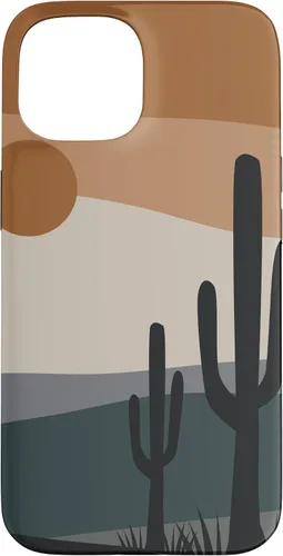 Vista 6 de Cute Desert Cactus Terracotta Southwestern Aesthetic Boho Case for iPhone 17