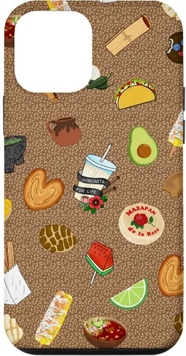 Vista 16 de Brown Antojitos Mexican Food Latino Tacos Pan Dulce - Carcasa para iPhone 17