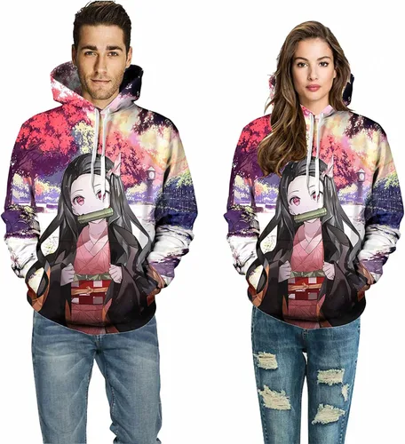 Vista 3 de Sudadera con capucha para adultos y jóvenes con impresión 3D sudaderas deportivas para hombres mujeres niños y niñas
