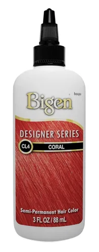 Vista 4 de Bigen Tinte semipermanente #Cl4 Coral 3 onzas (paquete de 6)