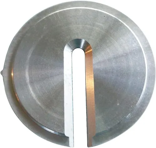 Vista 2 de Inserto de mesa de sierra de cinta compatible con Delta 28-248 - Inserto de sierra de cinta de alta resistencia - Placa de inserción de mesa