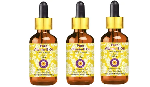 Vista 13 de Deve Herbes - Aceite de vitamina E puro de grado terapéutico natural, 0.16 onzas líquidas