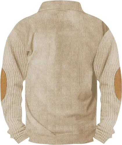 Vista 2 de RTRDE Men's Sweatshirts Long Sleeve Henley Shirts Casual Button Up Sweatshirts Pullovers