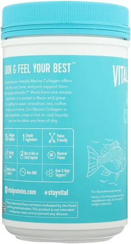 Vista 2 de Vital Proteins Marine Péptidos de colágeno (paquete de 2)