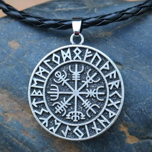 Vista 4 de Viking Believe In Yourself Regalos para hijo de papá vikingo brújula vikinga, collar de regalo para hijo joyería para hijo, collar de hijo, colgante