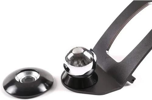 Vista 8 de YIWANG Alumium Alloy Mobile Phone Holder Trim para BMW X5 E70 2007-2013 X6 E71 2008-2014 Accesorios de coche (negro)