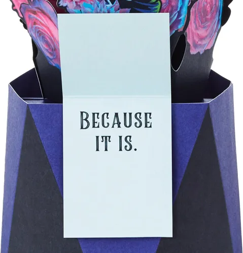 Vista 5 de Hallmark Paper Wonder - Tarjeta desplegable de villanos de Disney (Celebrate) para cumpleaños, Halloween, graduaciones, felicitaciones