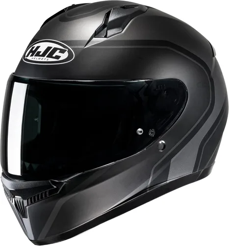 Vista 7 de Casco de motocicleta de rostro completo HJC C10 ELIE con protector HJ-34P Pin-lock, aprobado por DOT (MC1SF, XXX-Pequeño)