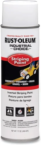 Vista 8 de Rust-Oleum 1677838 S1600 System - Pintura de rayas invertidas, 18 onzas, color negro