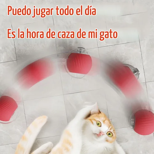 Vista 6 de 2025 Nuevos Juguetes Interactivos para Perros y Gatos, Bolas Interactivas, Juguete de Bola Rodante para Gatos, Bola de Mascota Automática