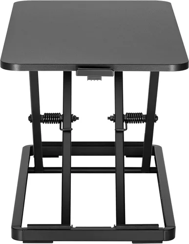 Vista 4 de Mount Plus KBT10 - Soporte ultradelgado para laptop, teclado y mouse de 24 pulgadas, elevador ajustable para escritorios de pie Eleva hasta 15.6