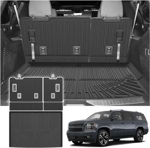 Vista 68 de Forro de carga para Jeep Compass/Patriot 2007-2016 y 2007-2012 Dodge Caliber, alfombras de carga para todo clima para accesorios de Compass
