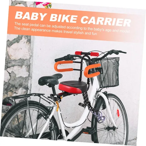 Vista 2 de KICHOUSE Asiento de bicicleta de sillín para niños y niñas, asiento de bicicleta cómodo, seguro, fácil de instalar, crece