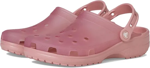 Vista 8 de Crocs Zuecos clásicos unisex para adulto con efecto escarchado