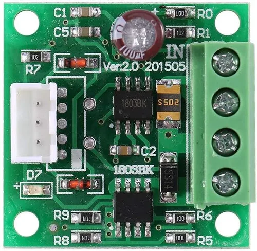 Vista 4 de ANGGREK - Regulador de velocidad de motor Mini PWM de bajo voltaje CC 1.8 V a 15 V 2A