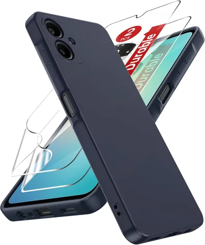 Vista 45 de LeYi Funda para Motorola Moto G Play 4G 2024: Funda para Moto G Play 4G 2024 con funda delgada y antiarañazos, silicona líquida a prueba de golpes