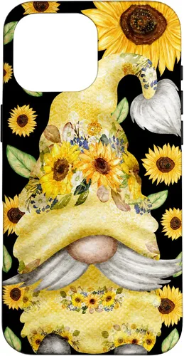 Vista 19 de Sunflower Gnome for Summer Garden Mom Cute Floral Pattern Case for iPhone 17