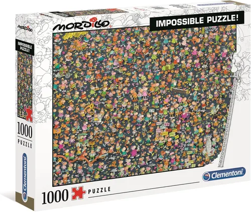 Vista 3 de Clementoni Disney 39526 - Rompecabezas de 1000 piezas, fabricado en Italia, rompecabezas para adultos