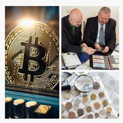 Vista 5 de Yinkin 30 monedas de desafío en blanco para grabar espacios en blanco, bordes roscados de 1.575 in con caja de protección acrílica, moneda
