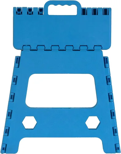 Vista 3 de Superio r Performance Inc Educational Products - Taburete plegable de 13 pulgadas, color azul