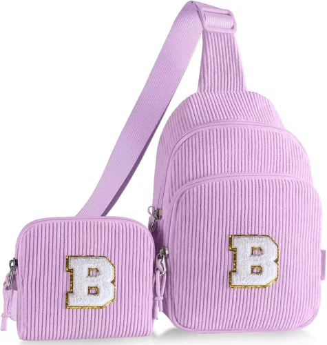 Vista 31 de Riñonera cruzada para niñas, Beige, Small