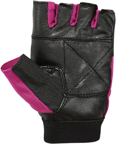 Vista 4 de MRX - Guantes de cuero para levantamiento de pesas para mujer