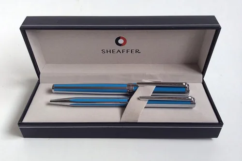 Vista 4 de Sheaffer Pluma de intensidad, aciano/cromo (SH/9231-2)
