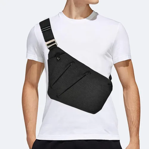 Vista 7 de VADOO Sling Bag - Anti-theft Crossbody Shoulder Bag for Men and Women