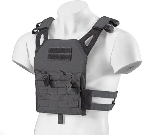 Vista 4 de Lancer Tactical Chaleco ligero para niños con placas de EVA para Airsoft Paintball al aire libre