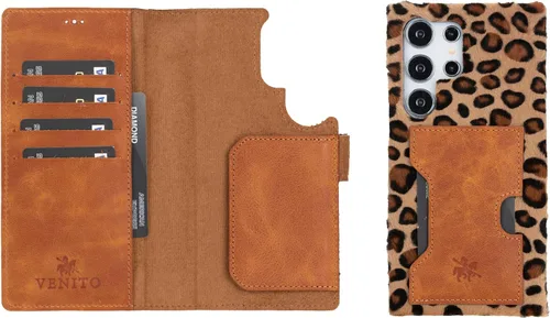 Vista 28 de Venito Florence - Funda de piel compatible con Samsung Galaxy S9, extra segura con bloqueo RFID, cartera desmontable para teléfono (gris decolorado)
