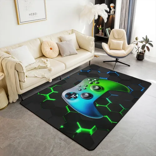 Vista 16 de Blue Bowknot Area Rug 3'x5',Coquette Bowtie Ribbon Non Slip Carpet for Kids Girls Adults,Dreamy Princess Style Cute Bow Decor Rug for Living Room