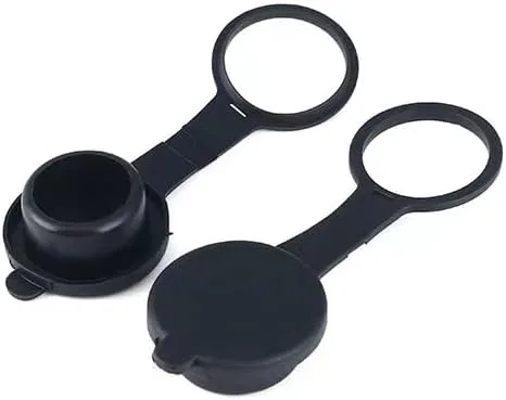 Vista 2 de Cubierta de enchufe para encendedor de cigarrillos, a prueba de polvo, tapa universal para coche, camión, SUV, con enchufe de accesorio de 12 V