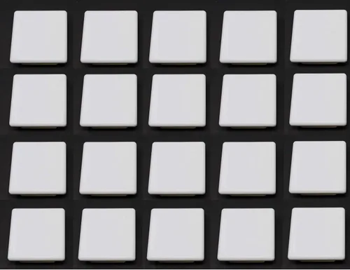 Vista 12 de Tapa de tubo cuadrada blanca de plástico de 4 x 4 pulgadas, tapón de acabado, tapa de extremo de tubo de tubo, universal duradera para silla (2)