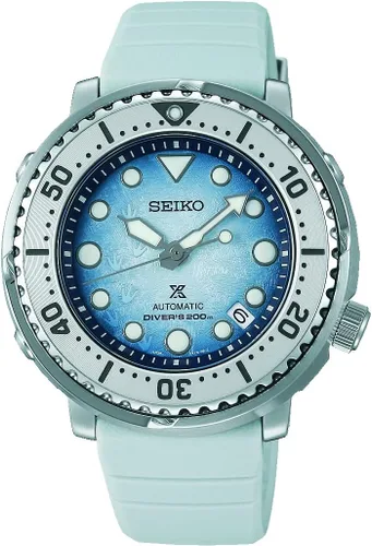 Vista 2 de Seiko Reloj Prospex automático Ocean Frost SRPG59J1 para hombre, plateado, plateado, Negro -, Casual
