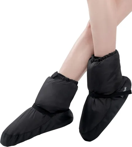 Vista 3 de Lovdaswi Botines de ballet para mujer, zapatos de baile de invierno