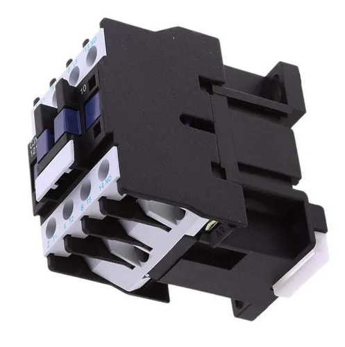 Vista 2 de XMHF CJX2-1210 220V 25A 50/60Hz Bobina Contactor AC de 3 Polos Normalmente Abierto
