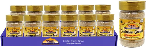 Vista 10 de Rani Cardamomo (Elachi) Molido, especia india en polvo, 176 onzas (11 libras), caja a granel de 11.0 lbs ~ Todo natural Sin color añadido Apto